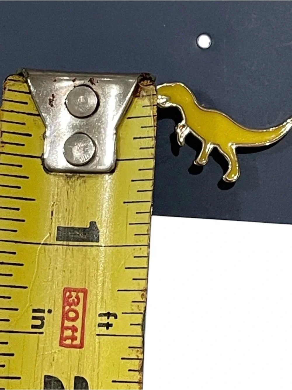 Yellow Dinosaur Stud Earrings T-Rex Earrings